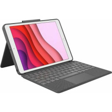 Tablet cover Logitech Grey Graphite AZERTY