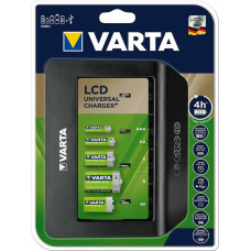 Battery charger Varta LCD Universal Charger+ Type C Type D 1600 mAh 100-240 V