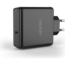 Charger Aisens ASCH-1PD60-BK Black USB-C (1 Unit)