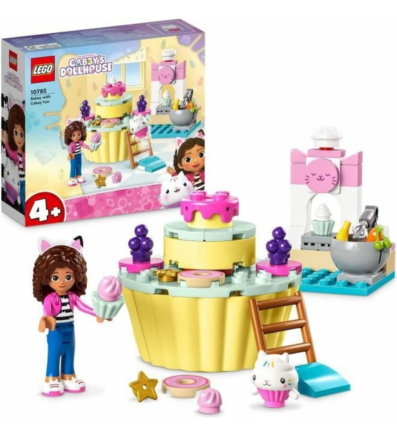 Playset Lego 10785 Gabby's Dollhouse - Bakey with Cakey Fun 58 Daudzums