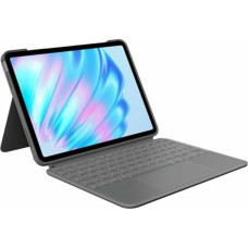 Planšetdatora Vāks Logitech iPad Air 2024 | iPad Air 2022 Pelēks Spāņu Qwerty QWERTY