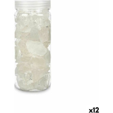 Decorative Stones 600 g Quartz White (12 Units)