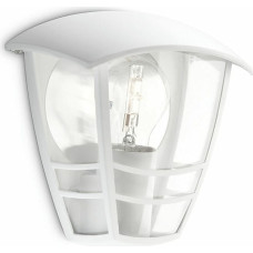 Wall Light Philips Creek 19,5 cm White Metal Aluminium A+ E27