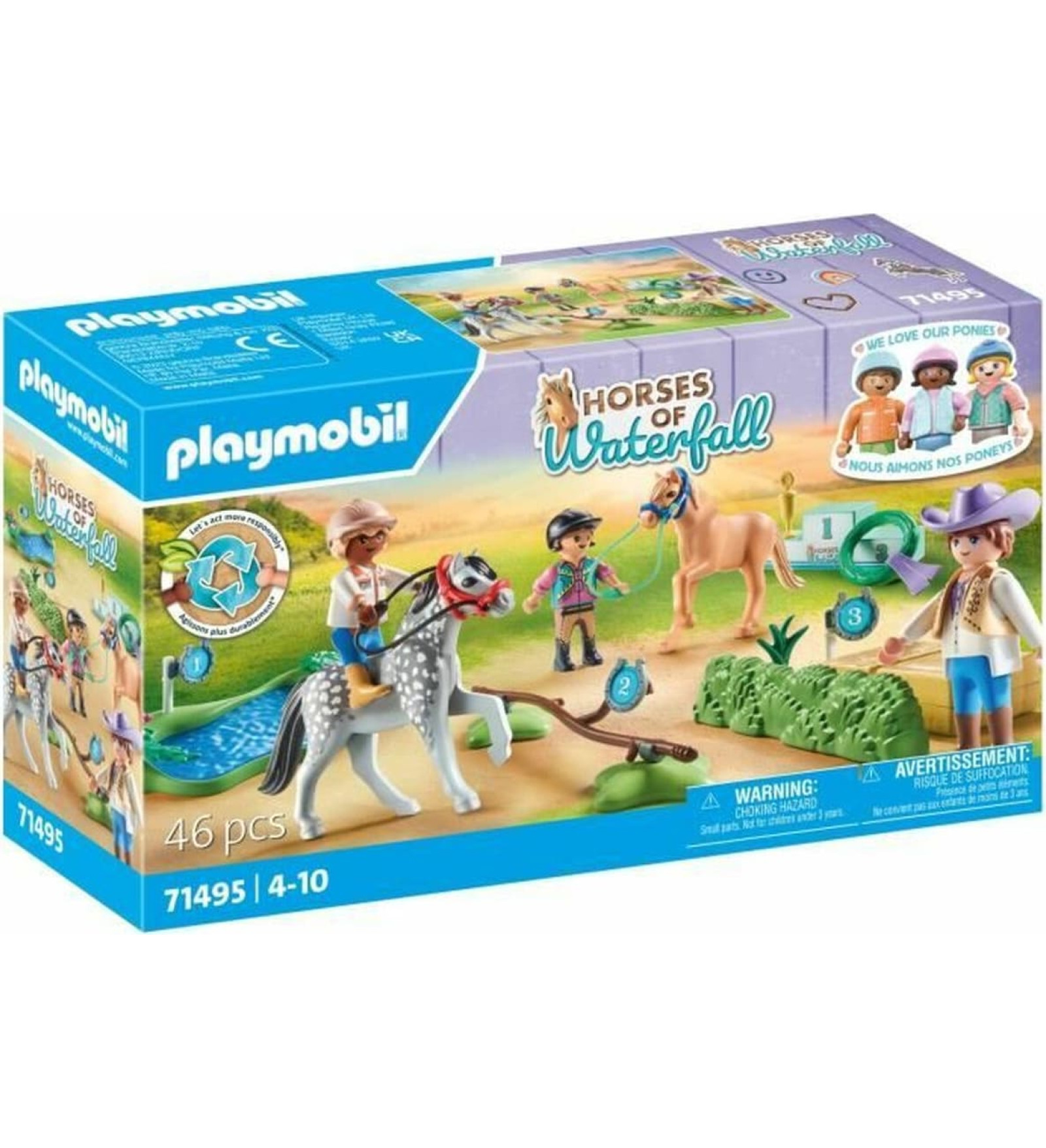 Playset Playmobil 71495 Horses of Waterfall