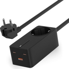 Wall Charger KSIX GaN Black 65 W