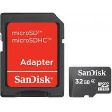 Micro SD Memory Card with Adaptor SanDisk SDSDQB-032G-B35 32 GB