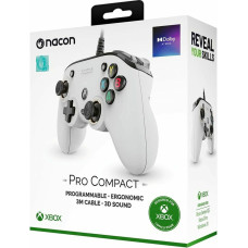 Videogame console joystick Nacon XBXPROCOMPACTWHITE