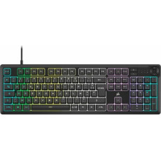 Klaviatūra Corsair K55 Core RGB Melns AZERTY