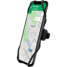 Bike Phone Holder Celly SWIPEBIKESTEMBK Black Silicone