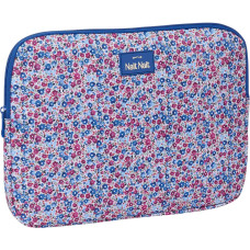 Laptop Cover Nait Nait Flores coimbra azul Blue 34 x 25 x 2 cm