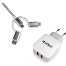 Wall Charger Subblim SUB-CHG-1ZWC01 12 W