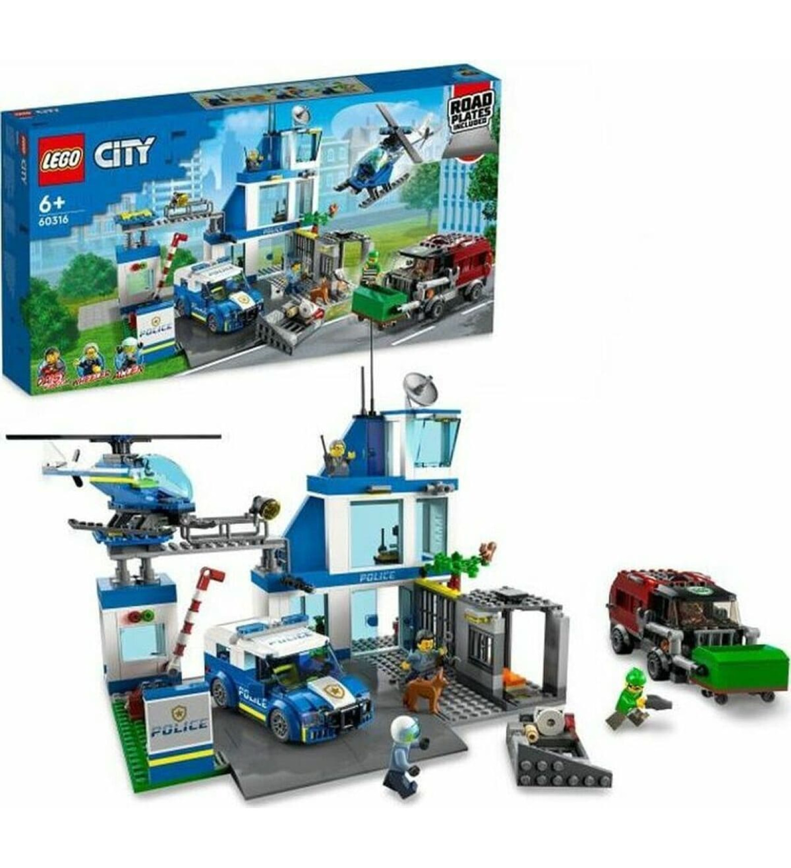 Playset Masters 60316 City Police Station