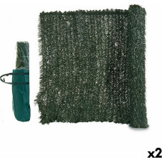 Garden Fence Grass 1 x 3 m Green Plastic (2 Units)