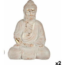 Decorative Garden Figure Buddha Polyresin 22,5 x 41,5 x 29,5 cm (2 Units)