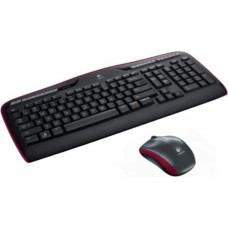 Klaviatūra un Bezvadu Pele Logitech MK330 Melns