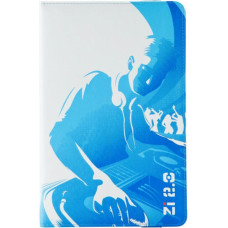 Tablet cover Ziron ZR112 Blue White