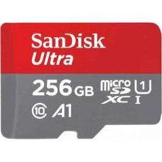 Micro SD Memory Card with Adaptor SanDisk Ultra 256 GB