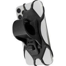 Bike Phone Holder Celly SWIPEBIKEBK Black Multicolour Silicone