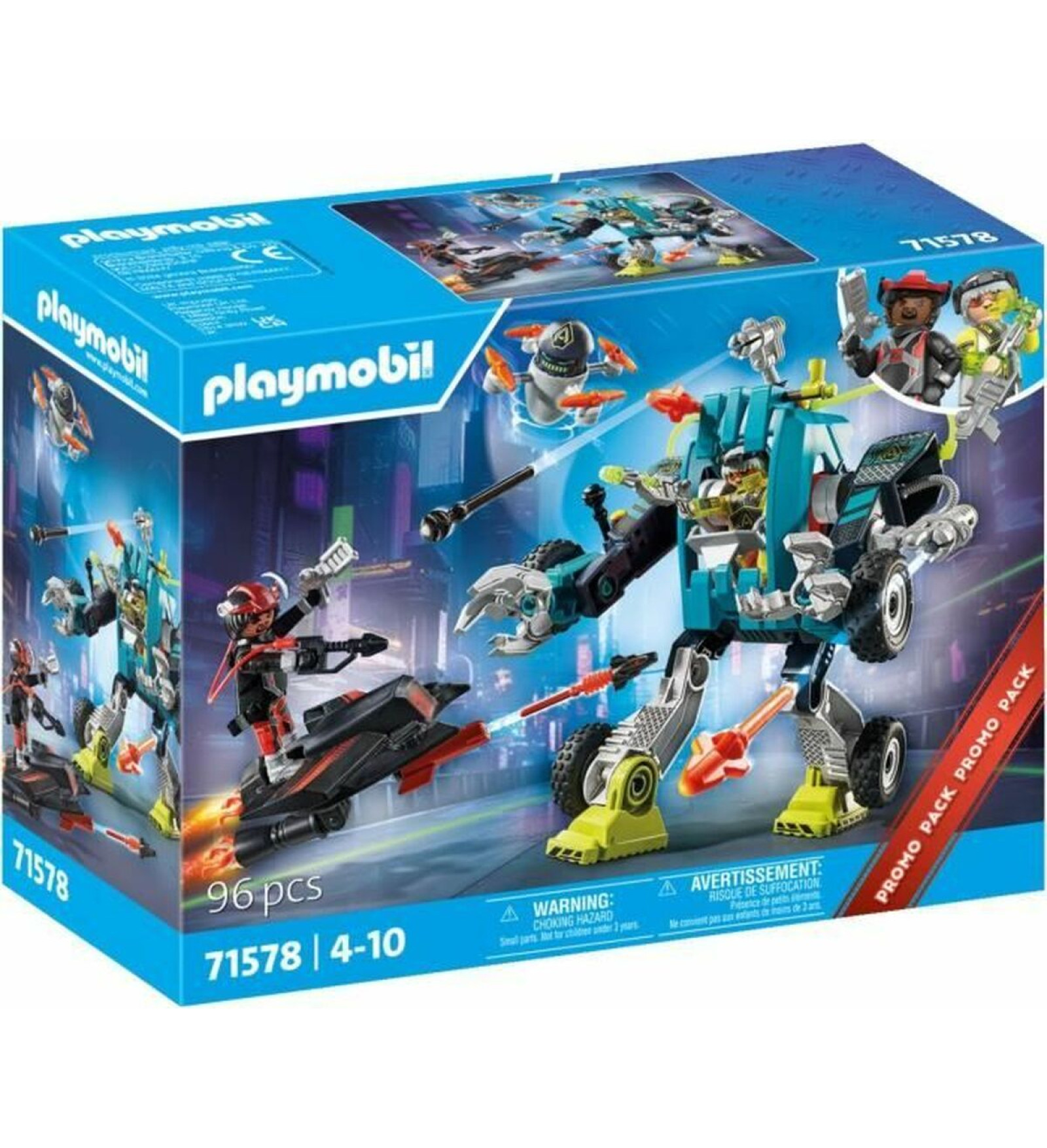 Playset Playmobil Space War 71578 96 Daudzums