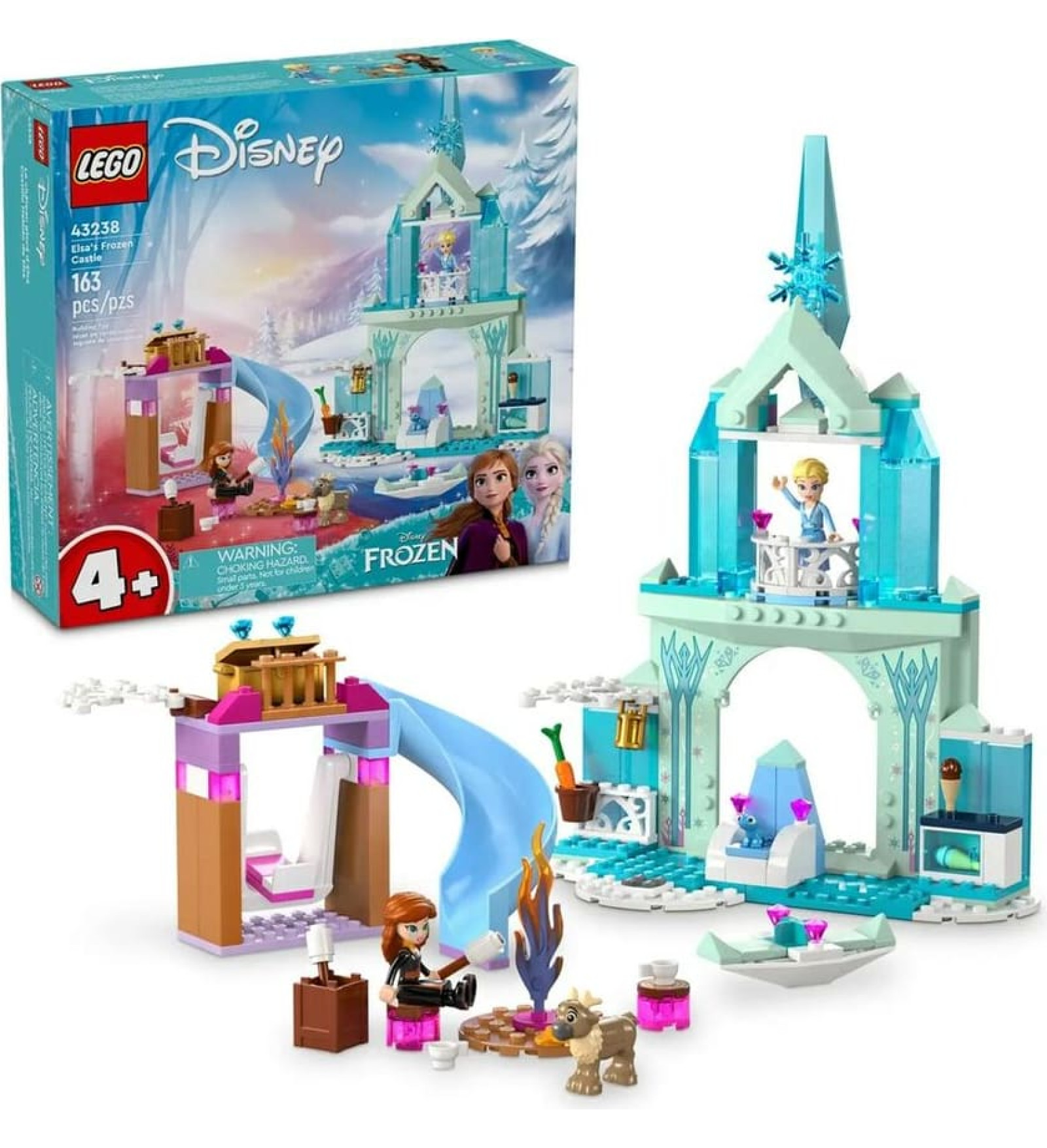 Playset Lego 43238 Elsa´s Frozen Castle