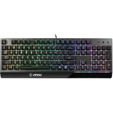 Klaviatūra MSI Vigor GK30 Melns AZERTY