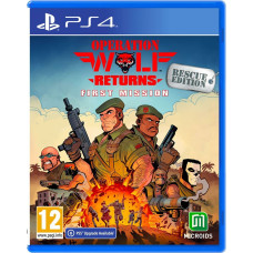 PlayStation 4 Video Game Microids Operation Wolf: Returns - First Mission Rescue Edition