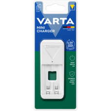 Battery charger Varta 57656 101 401 Mini 2 Batteries White AA/AAA