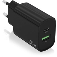 Wall Charger Aisens A110-0755 Black 20 W (1 Unit)