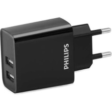 Wall Charger Philips DLP2610/12 15 W Black (1 Unit)