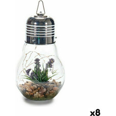 Lantern Garlands Light bulb Lavendar Crystal (8 Units)