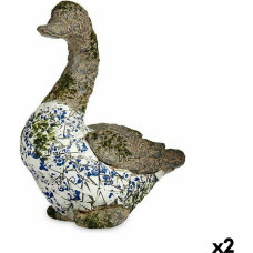 Decorative Garden Figure Duck Polyresin 17 x 42 x 40 cm (2 Units)