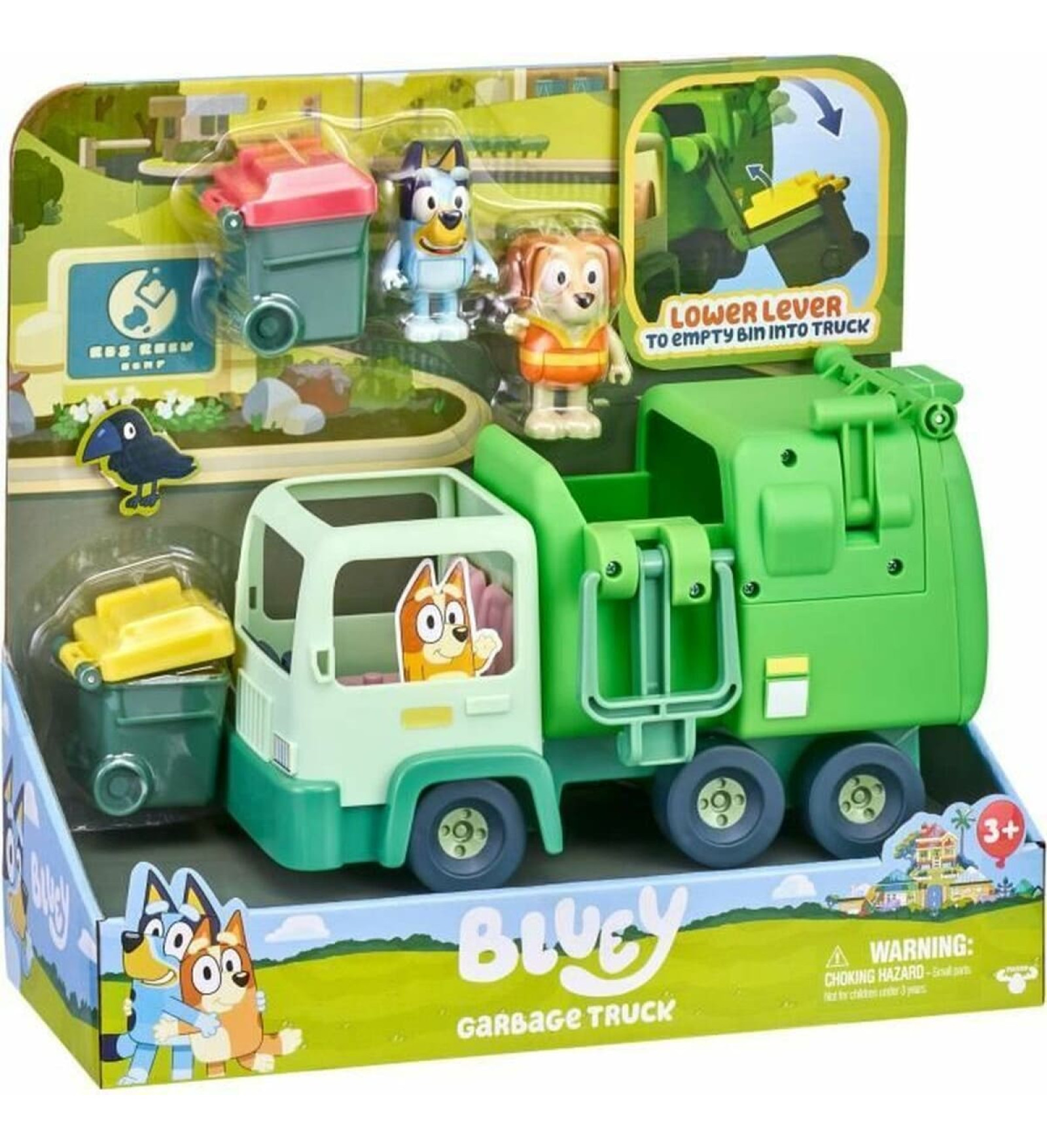 Playset Moose Toys Bluey Garage Truck 2 gb.