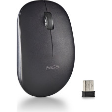 Wireless Mouse NGS SILENT MOUSE Black (1 Unit)