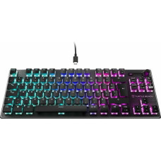 Klaviatūra Turtle Beach Vulcan TKL Melns Francūzis AZERTY