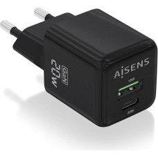 Wall Charger Aisens ASCH-20W2P011-BK 20 W Black (1 Unit)