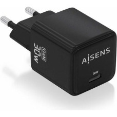 Wall Charger Aisens ASCH-30W1P036-BK Black 30 W (1 Unit)