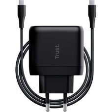 Wall Charger + USB-C Cable Trust 24817 Black 65 W