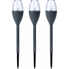 Garden Torch Progarden Dark grey Plastic 21 x 8 x 31 cm (3 Pieces)