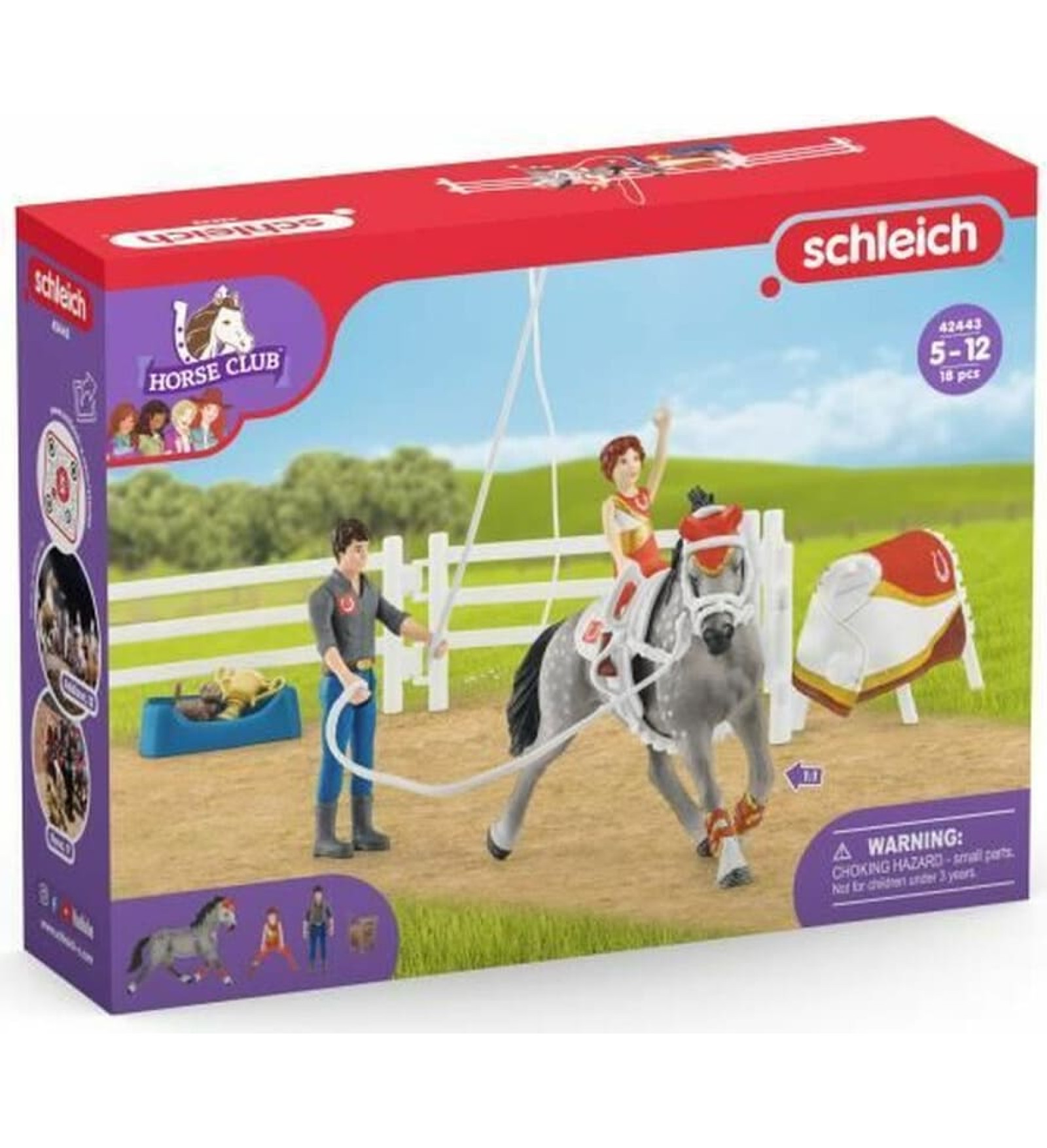 Playset Schleich Horse Club 18 Daudzums