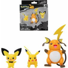 Figūru komplekts Pokémon Evolution Multi-Pack: Pikachu