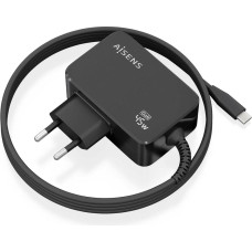 Wall Charger Aisens ASCH-1PD45WL032-BK Black 45 W (1 Unit)