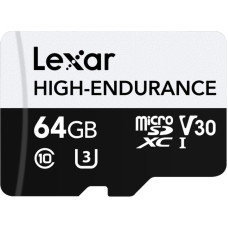 Micro SD Card Lexar High-Endurance 64 GB