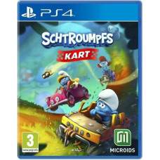 PlayStation 4 Video Game Microids The Smurfs - Kart