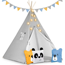 Nukido Tuledega teepee telk lastele - hall