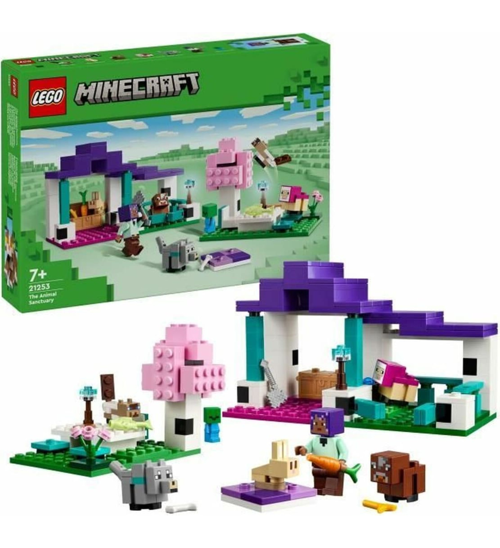 Playset Lego 21253 Minecraft The animal Sanctuary