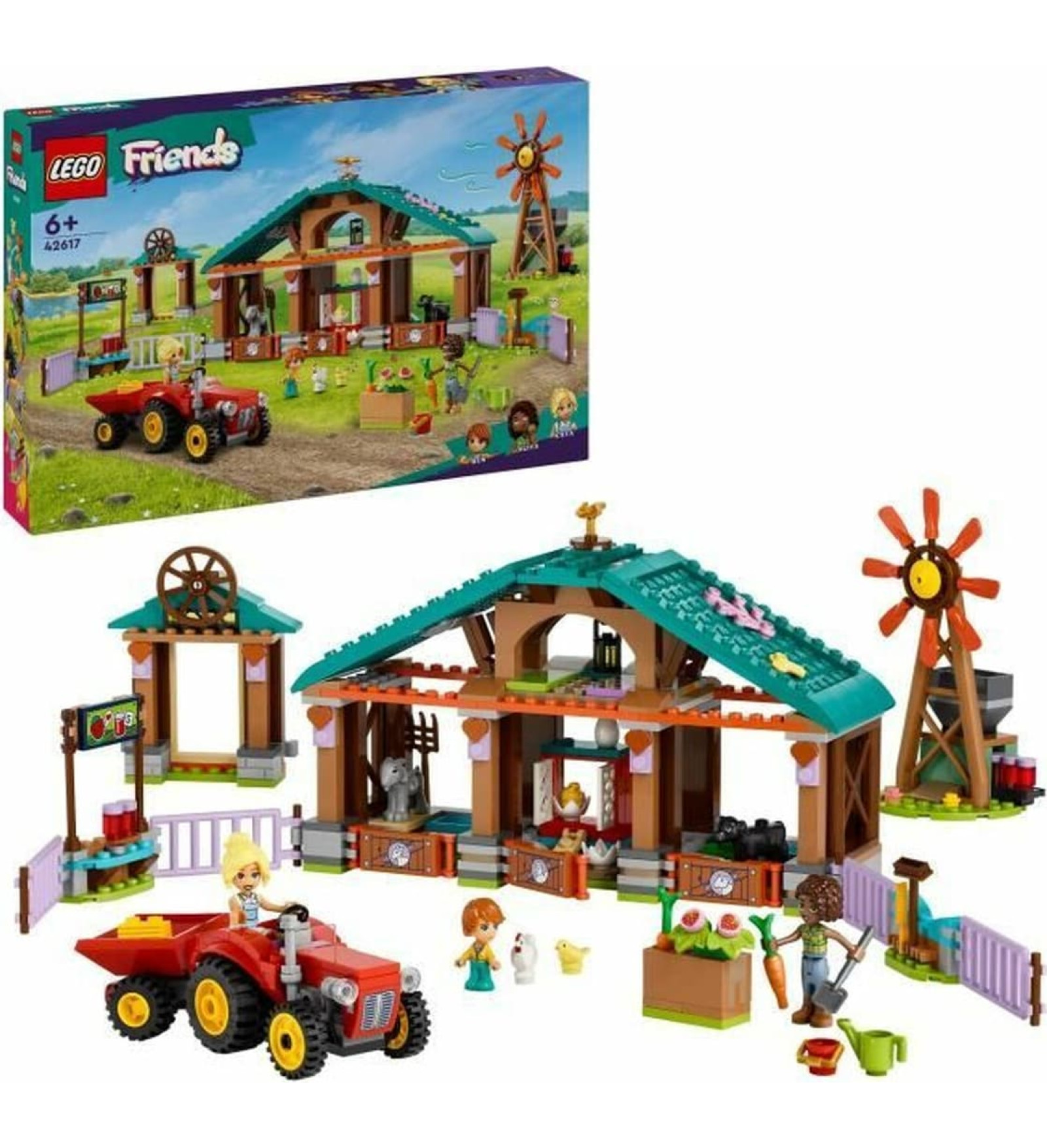 Playset Lego 42617 Friends Farm Animal Shelter