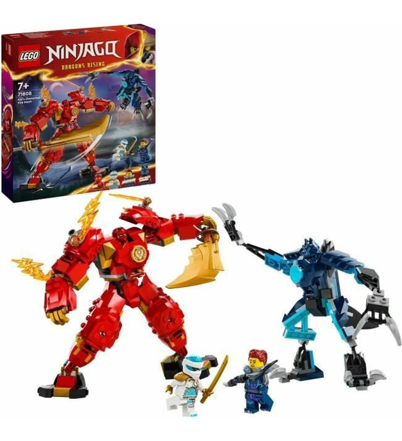 Playset Lego 71808 Kai Fire Elemental Mecca - ToyPro