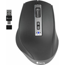 Mouse NGS BLUR-RB Black Wireless 3200 DPI