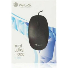 Optiskā pele NGS NGS-MOUSE-0906 1000 dpi Melns