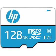 Micro SD Memory Card with Adaptor HP Class 10 100 Mb/s